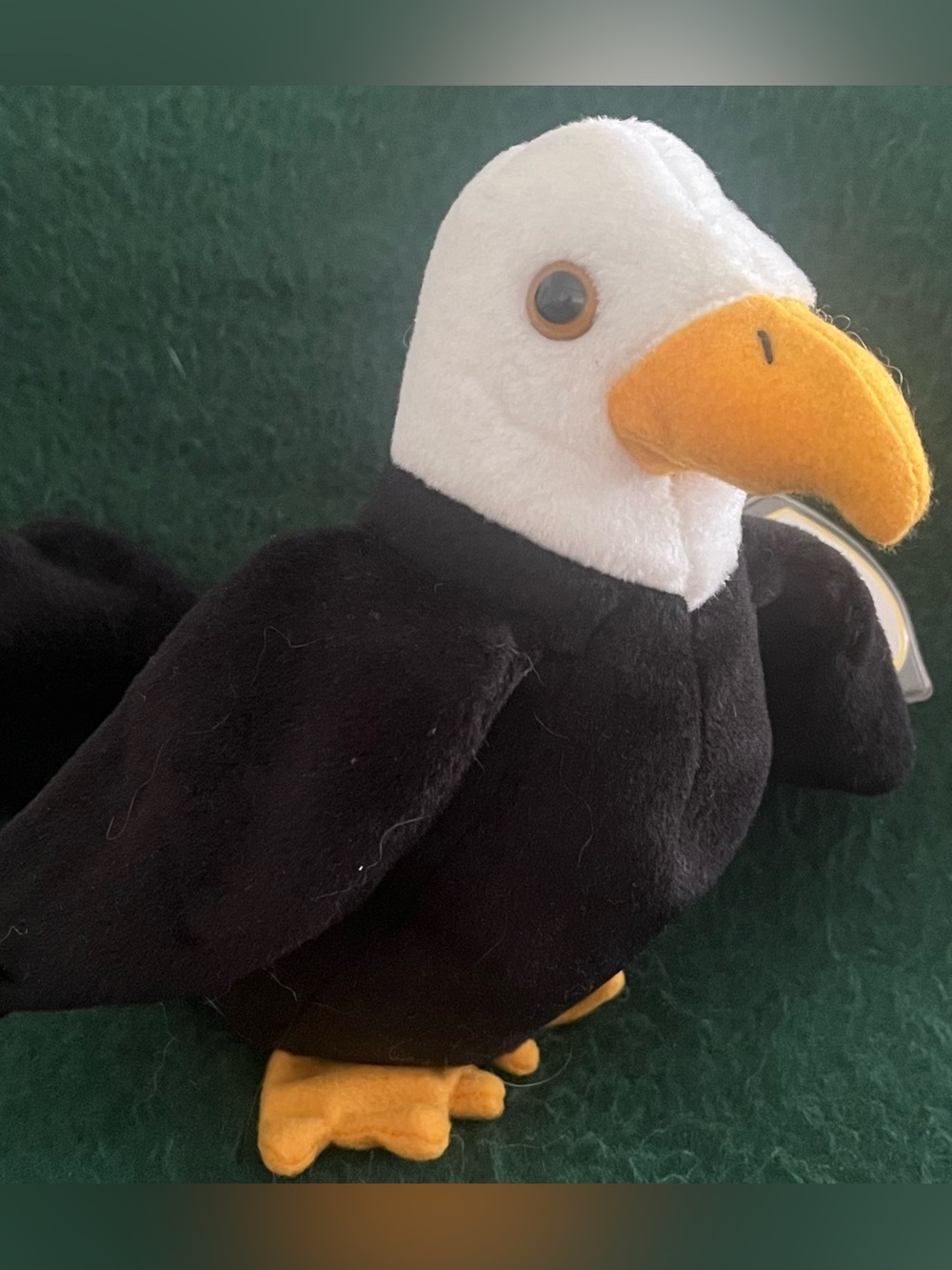 NWT 1996 Ty Baldy the Eagle Beanie Baby American